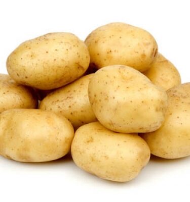 Onbewerkte aardappelen