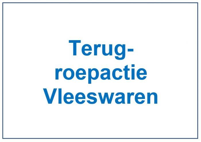 Tijdelijk vers gesneden vleeswaren van Slager Teerling in het koelschap !