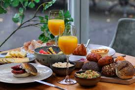 ontbijt, lunch en brunch